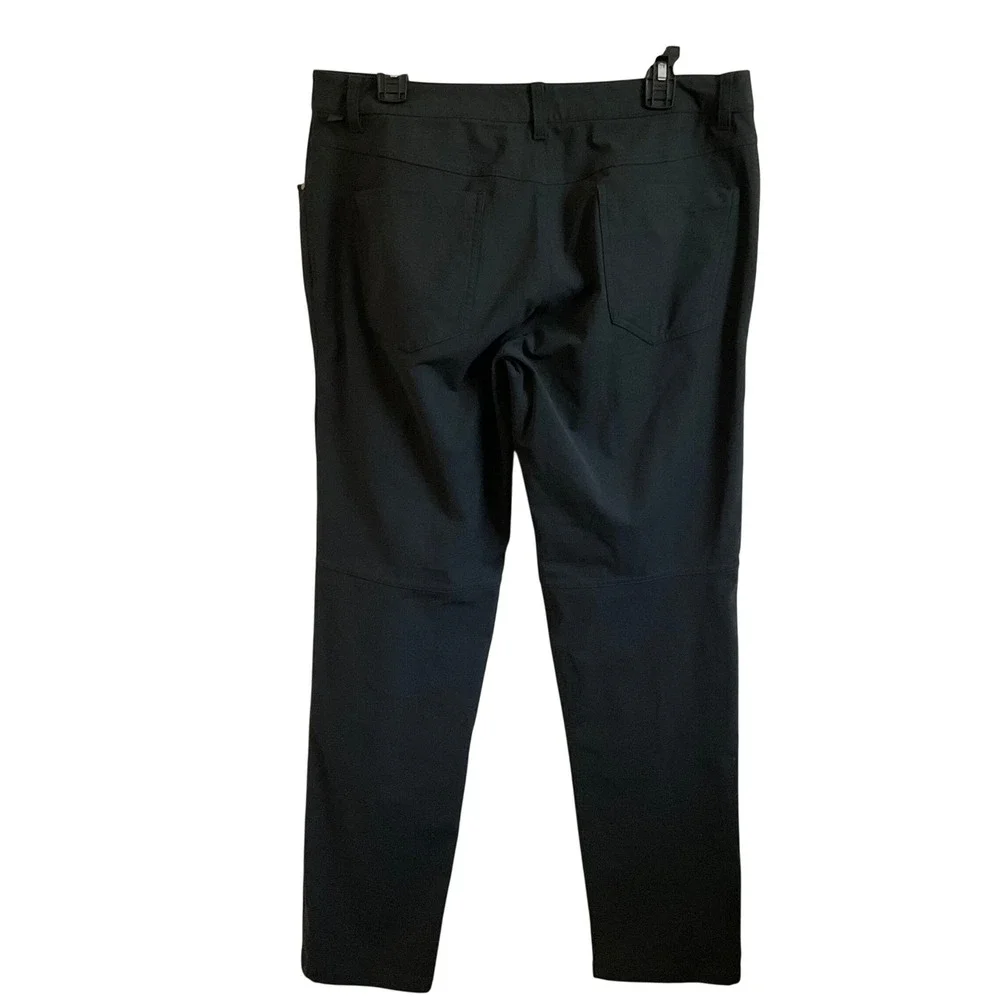 Men's Lululemon Slim Fit Dark Grey ABC Pants - Size 34 Business Casual